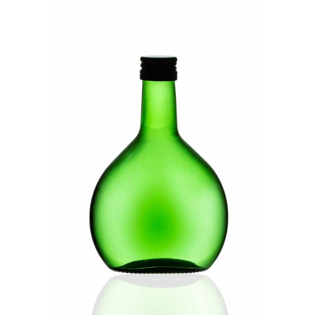 Spirits and liqueurs bottles - Bocksbeutel green 28