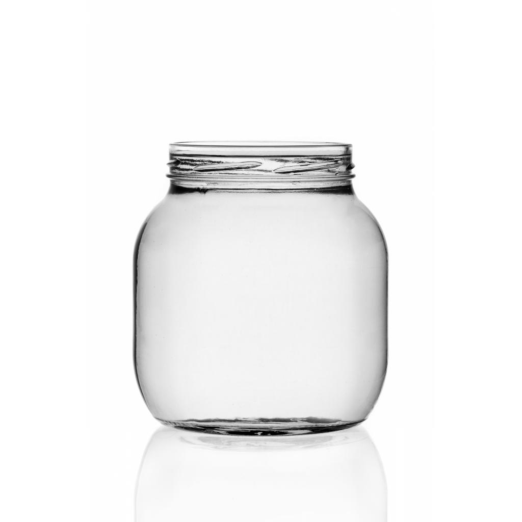 Twist-off Jars - Glass Jar white  