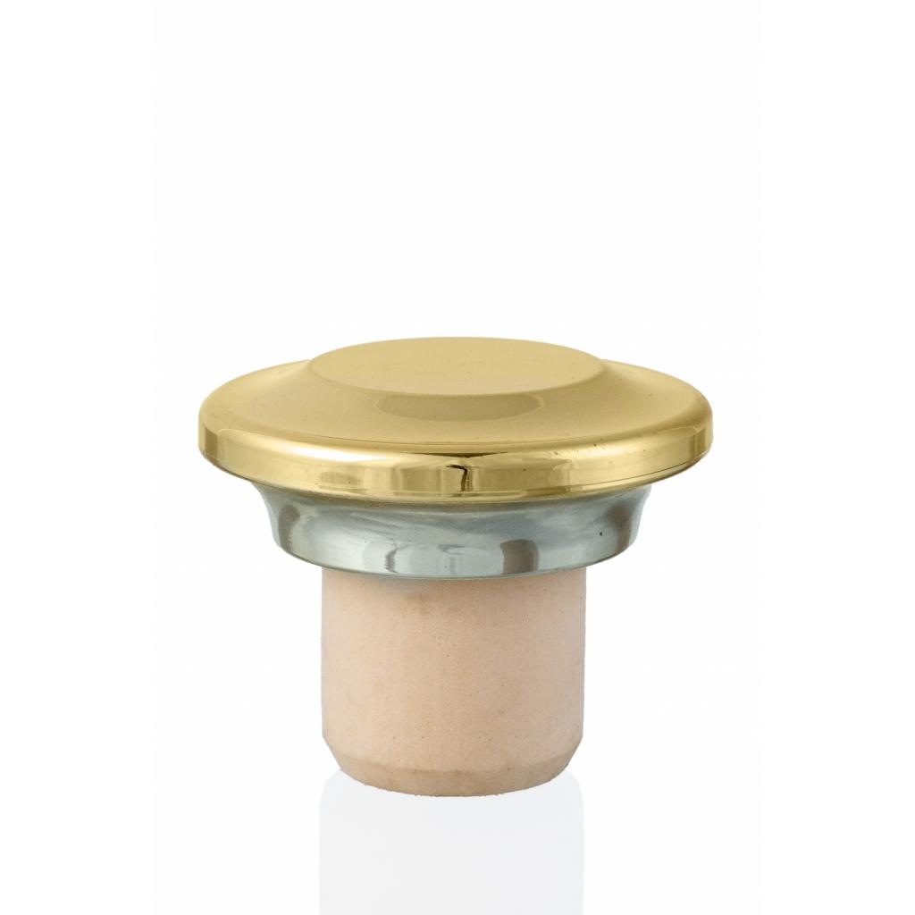 Kork und Kunststoff - Griffkorken KSGK Classic 48,40 (gold / silber)