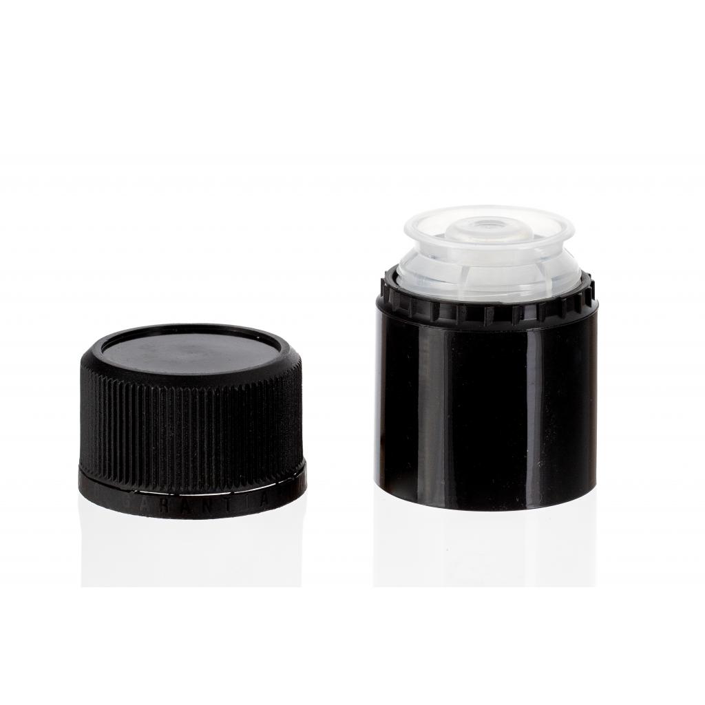 Gewinde-, Kronkorken und mechanische Verschlüsse - Guala-Verschluss schwarz