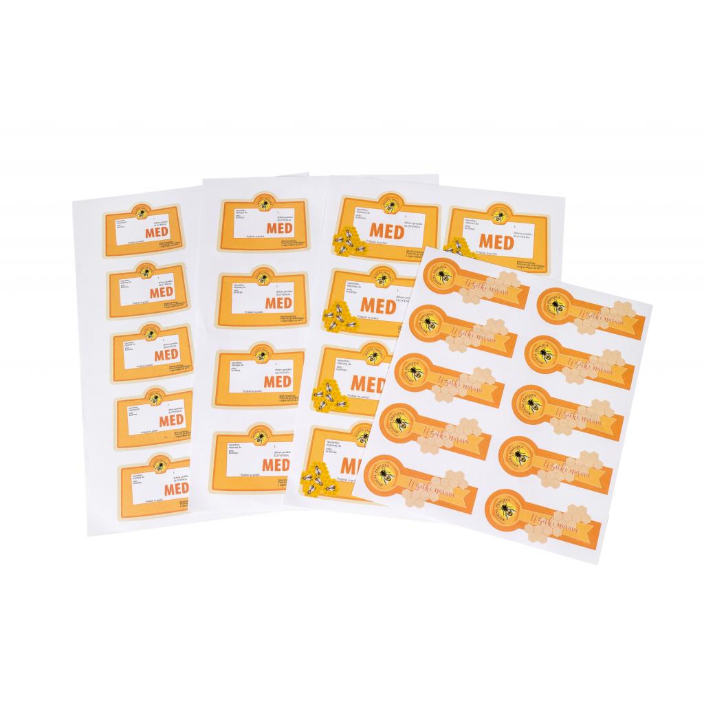 For beekeepers - Honey labels 370-212 ml