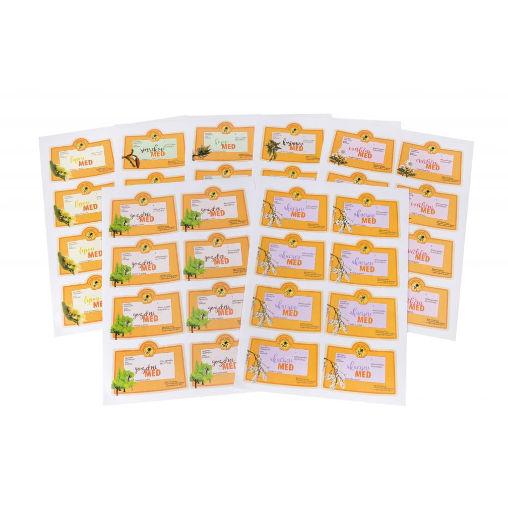 Für Imker - Honigetiketten für 720 ml Gläser