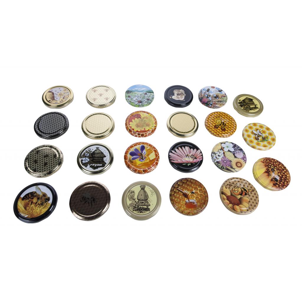 Für Imker - Honigglas-Deckel (Bienenmotiv)