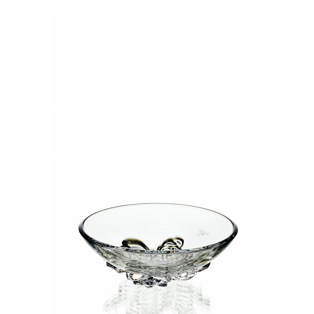 Kristallglas (Rogaška) - Mini-Schüssel „Live, Love, Sparkle“ 12 cm