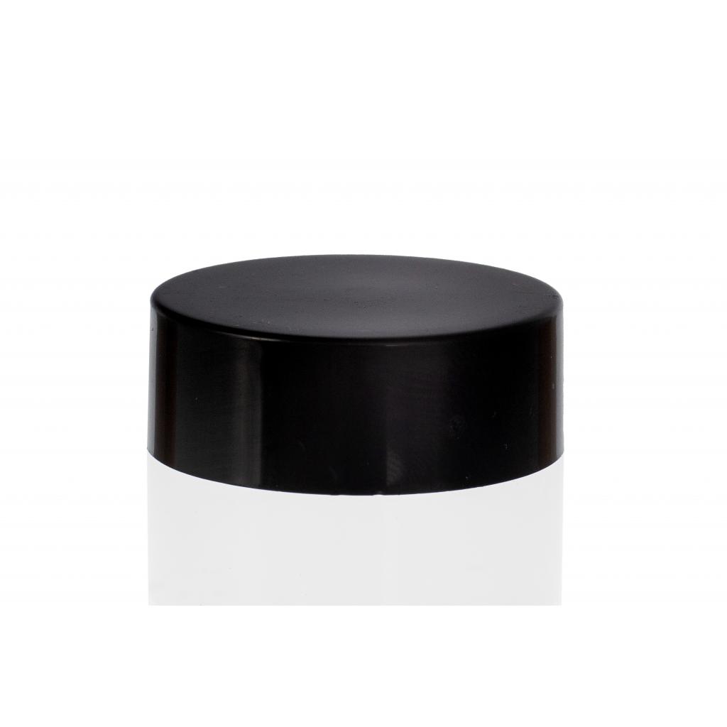 Screw on, crown, mechanical stoppers - Stopper PVC capsule black