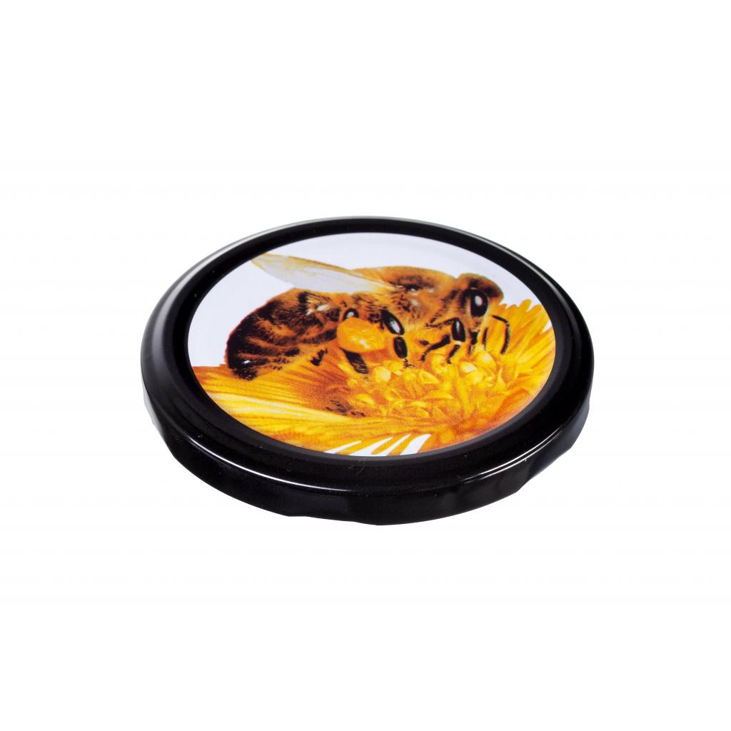 Twist-Off Verschlüsse - Twist-Off-Verschlüsse Motiv „Biene und Blume“