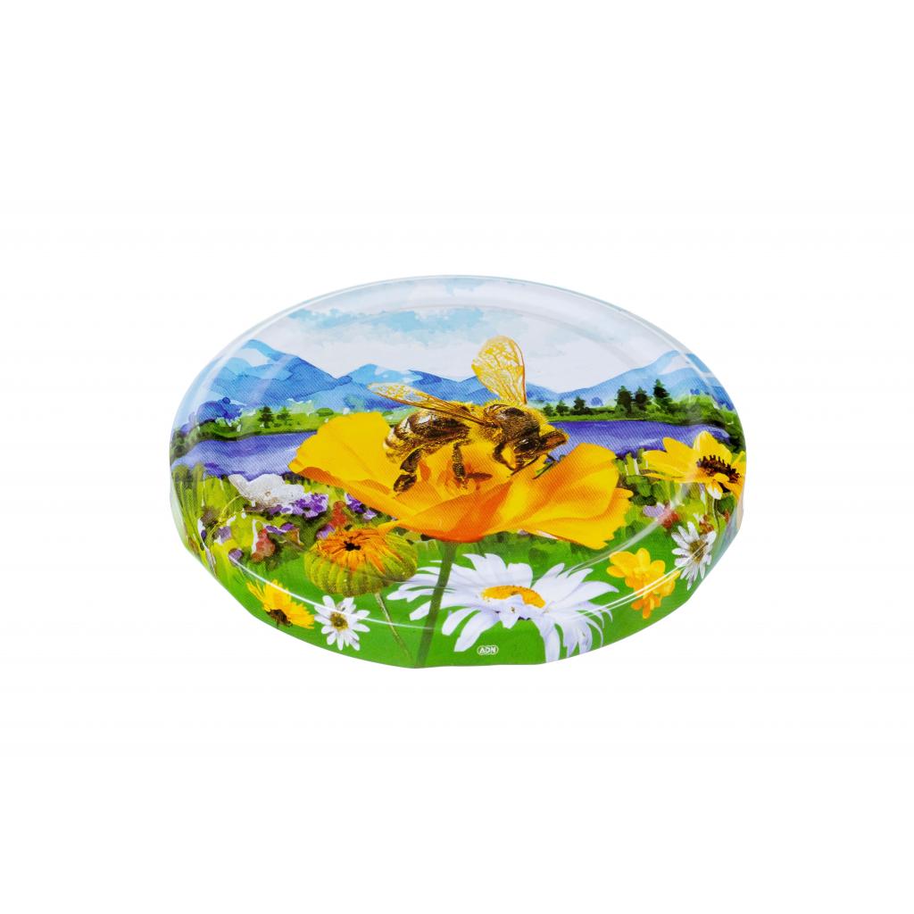 Twist-Off Verschlüsse - Twist-Off-Verschlüsse Motiv „Wald- und Gebirgshonig Biene“