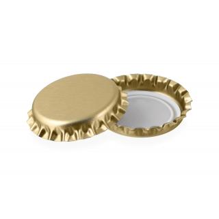 Gewinde-, Kronkorken und mechanische Verschlüsse - Kronenkorken gold