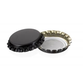 Gewinde-, Kronkorken und mechanische Verschlüsse - Kronenkorken schwarz