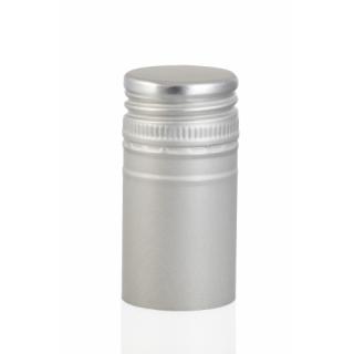 Gewinde-, Kronkorken und mechanische Verschlüsse - Schraubverschluss ND 30/60 silber