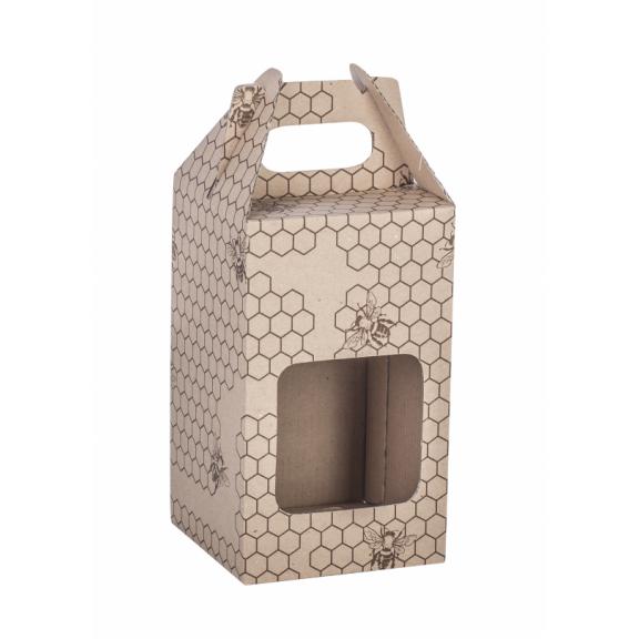 Für Imker - Flaschenträger 1x720 ml (bedruckt)