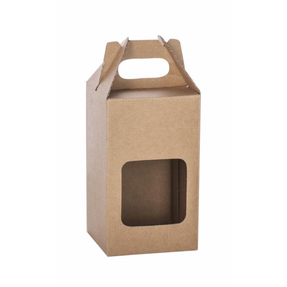 Corrugated, cardboard packaging - Cardboard carrier 1X720ml (unprinted)