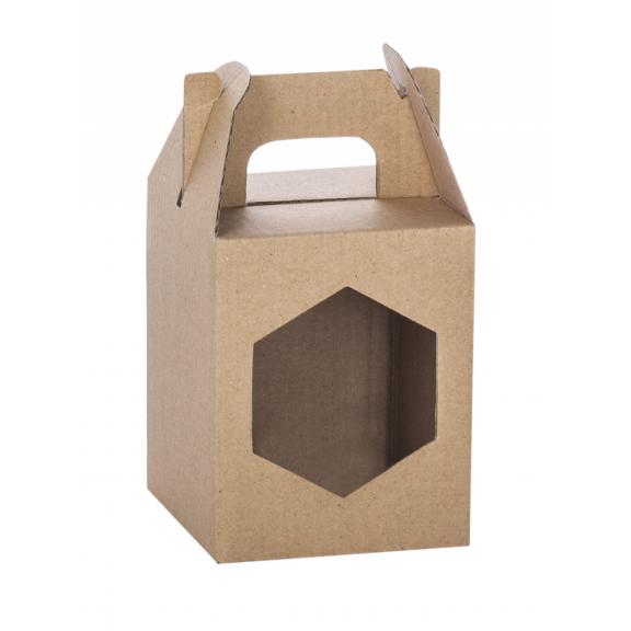 Corrugated, cardboard packaging - Cardboard carrier 1X212 ml (unprinted)