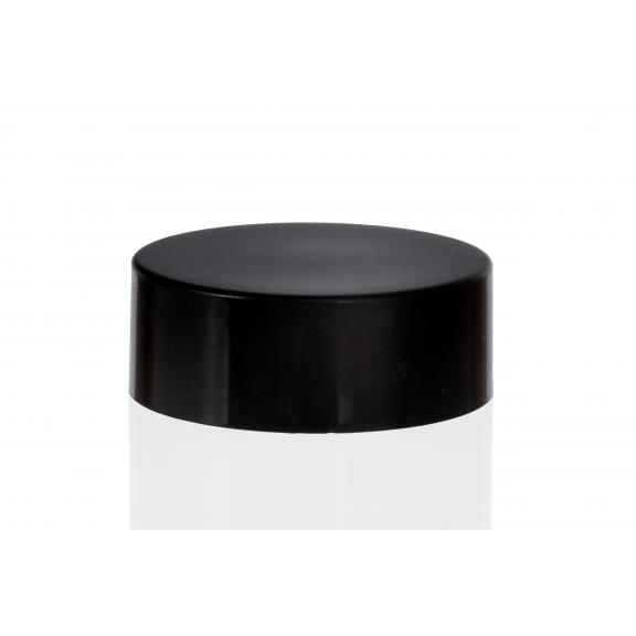 Screw on, crown, mechanical stoppers - Stopper PVC capsule black