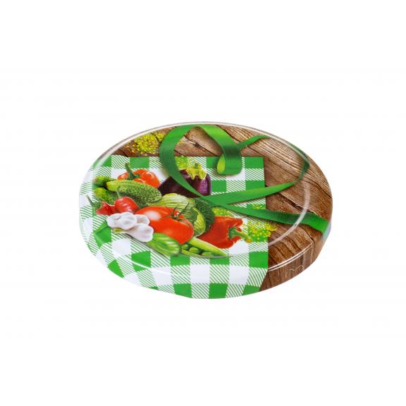 Twist-Off Verschlüsse - Twist-Off-Verschlüsse  3 Gemüse-Motiv