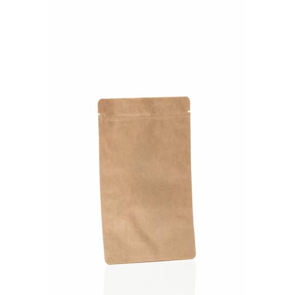 Vrečke za moko, kruh, vrečke z zadrgo, klobučni papir - Rjava vrečka z zadrgo 